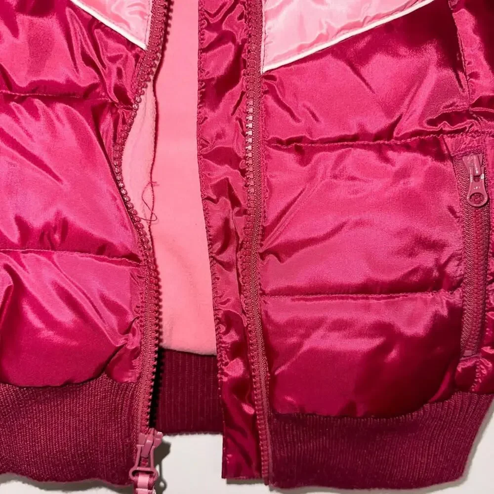 Girls XS Puffer Vest Jacket Old Navy - Hot Pink Extra Small